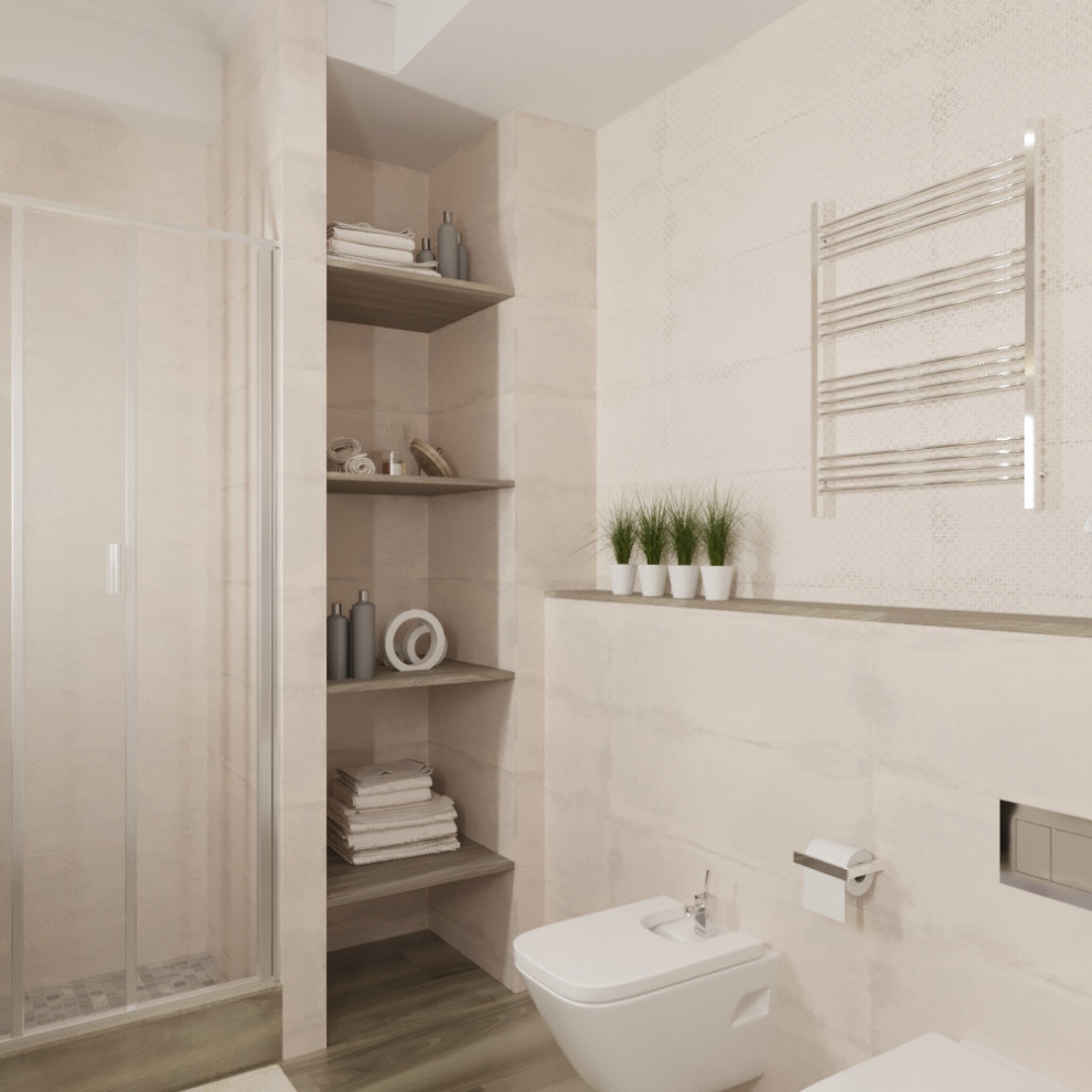 Дизайн проект квартиры 114 м2 в стиле "Неоклассика"