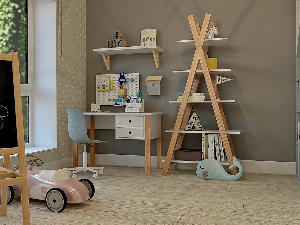 Детская комната в скандинавском стиле