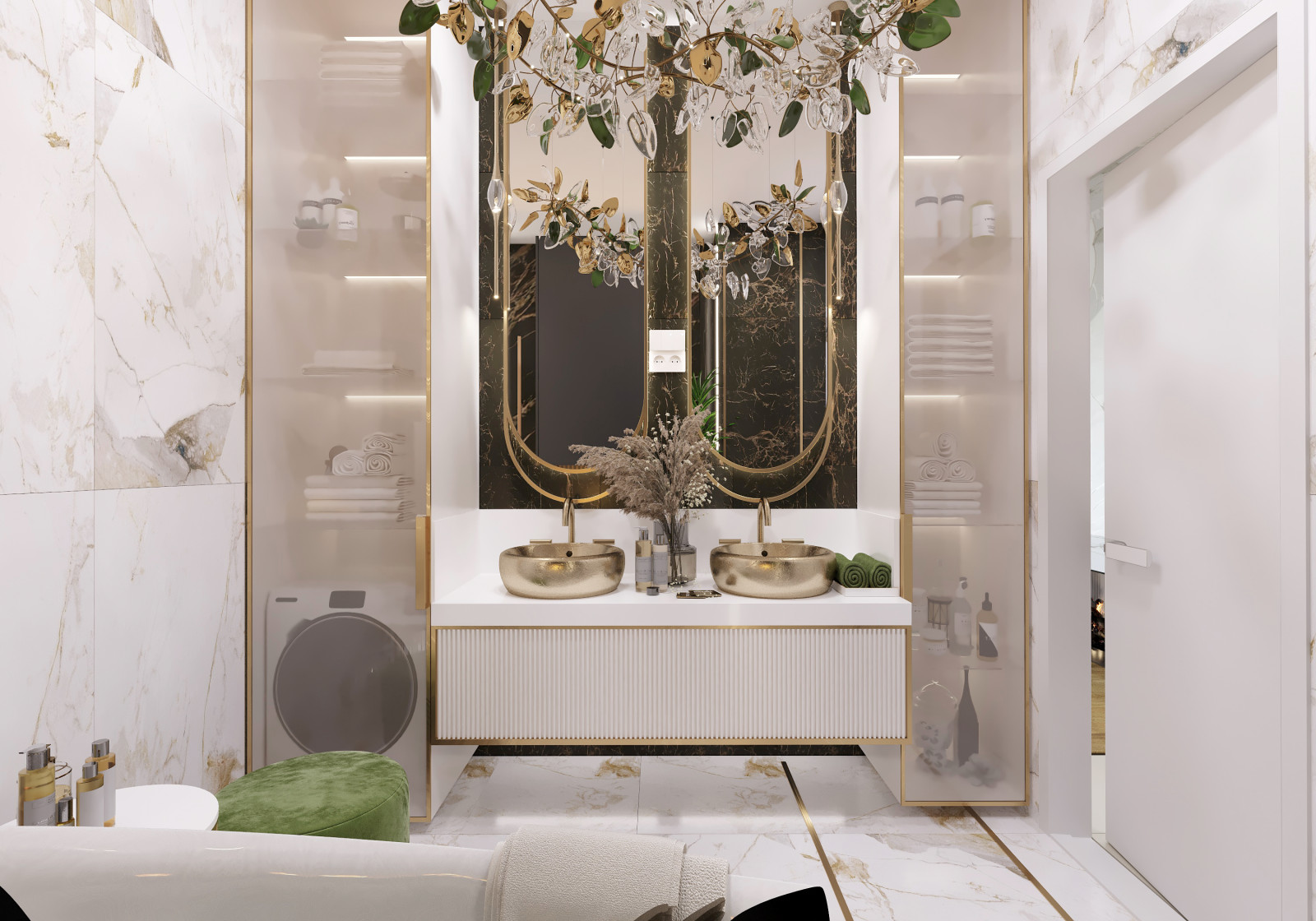 Интерьер ванной комнаты. Ставрополь