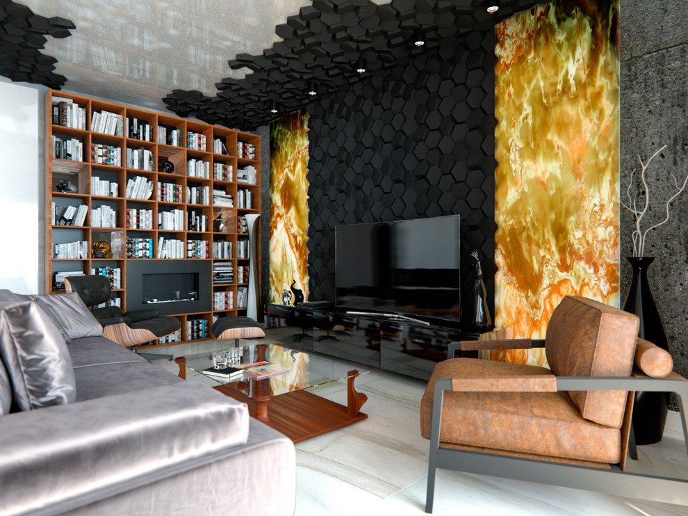 Панно из оникса/утро