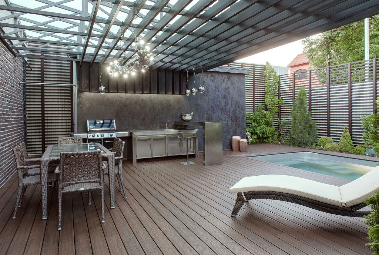 Террасы для бассейнов, причалов