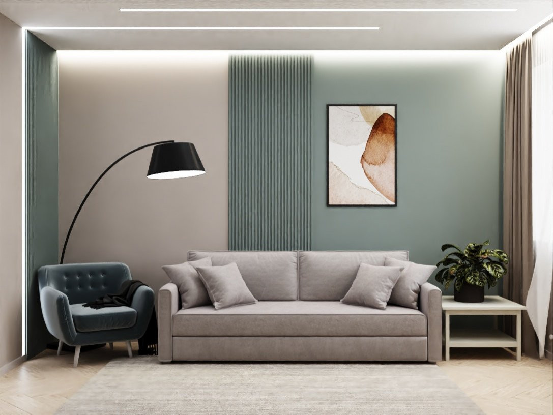 Обложка проекта: Дизайн трехкомнатной квартиры в современном стиле I 81 м2