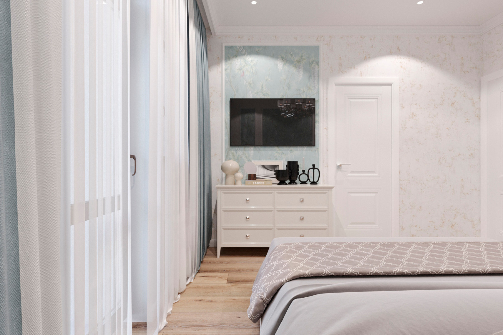 Неоклассика, дом для молодой семьи