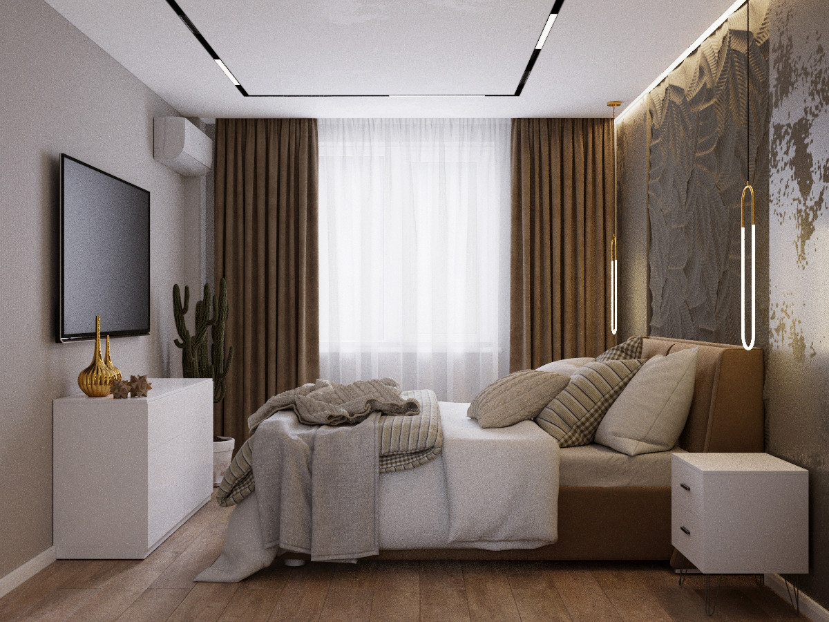 КВАРТИРА ЖК "ПАРК ОСТРОВСКОГО" 89кв.м | 3DOM
