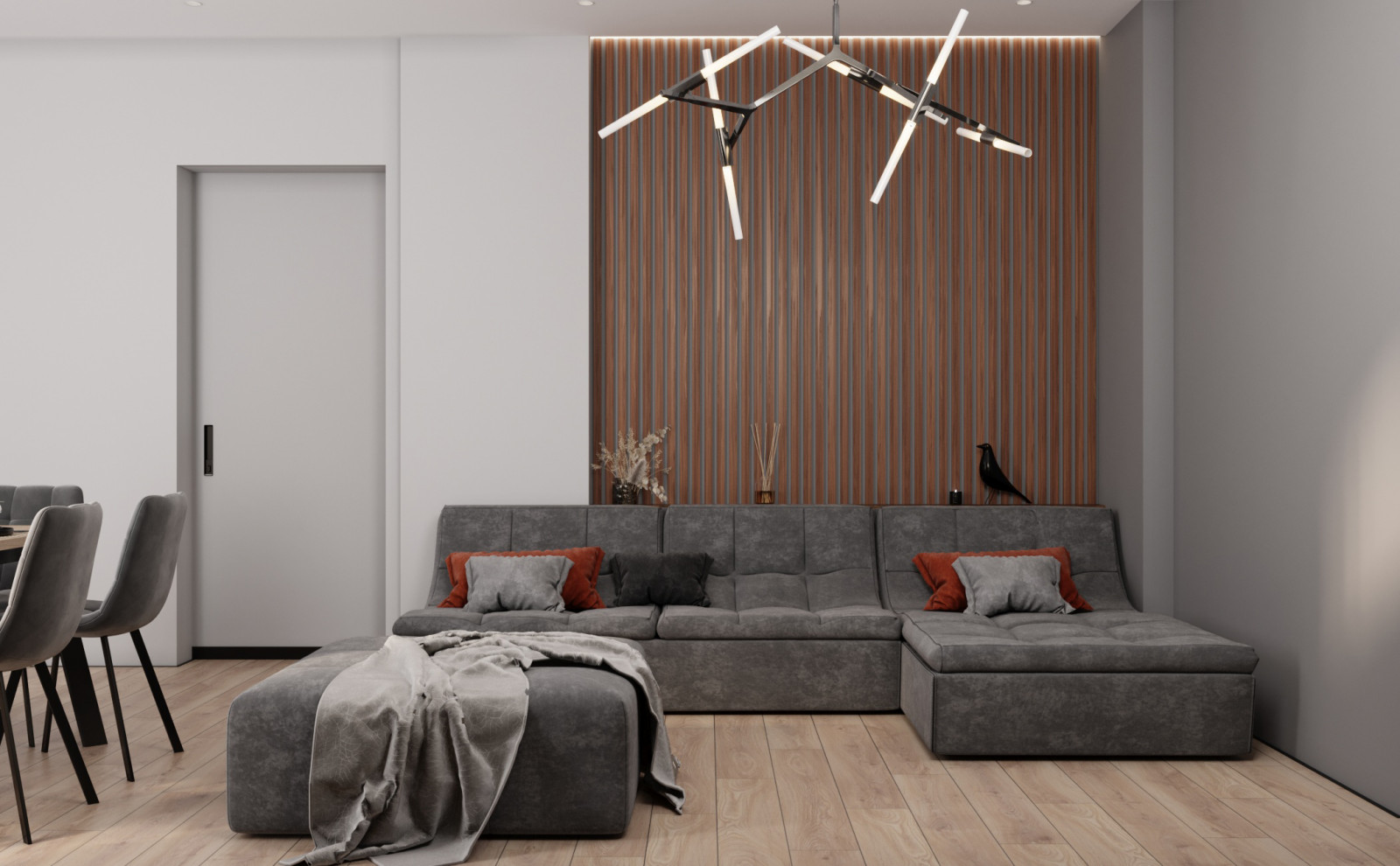 Семейная квартира с уютной атмосферой