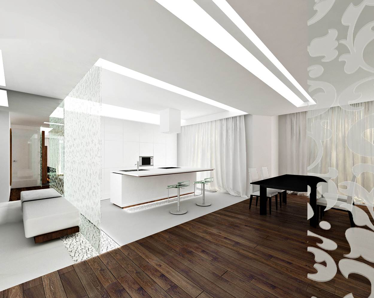 3D проект квартиры на Машиностроения