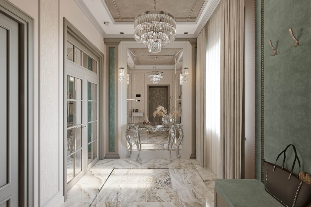 Дизайн интерьера жилого дома. Современная классика.