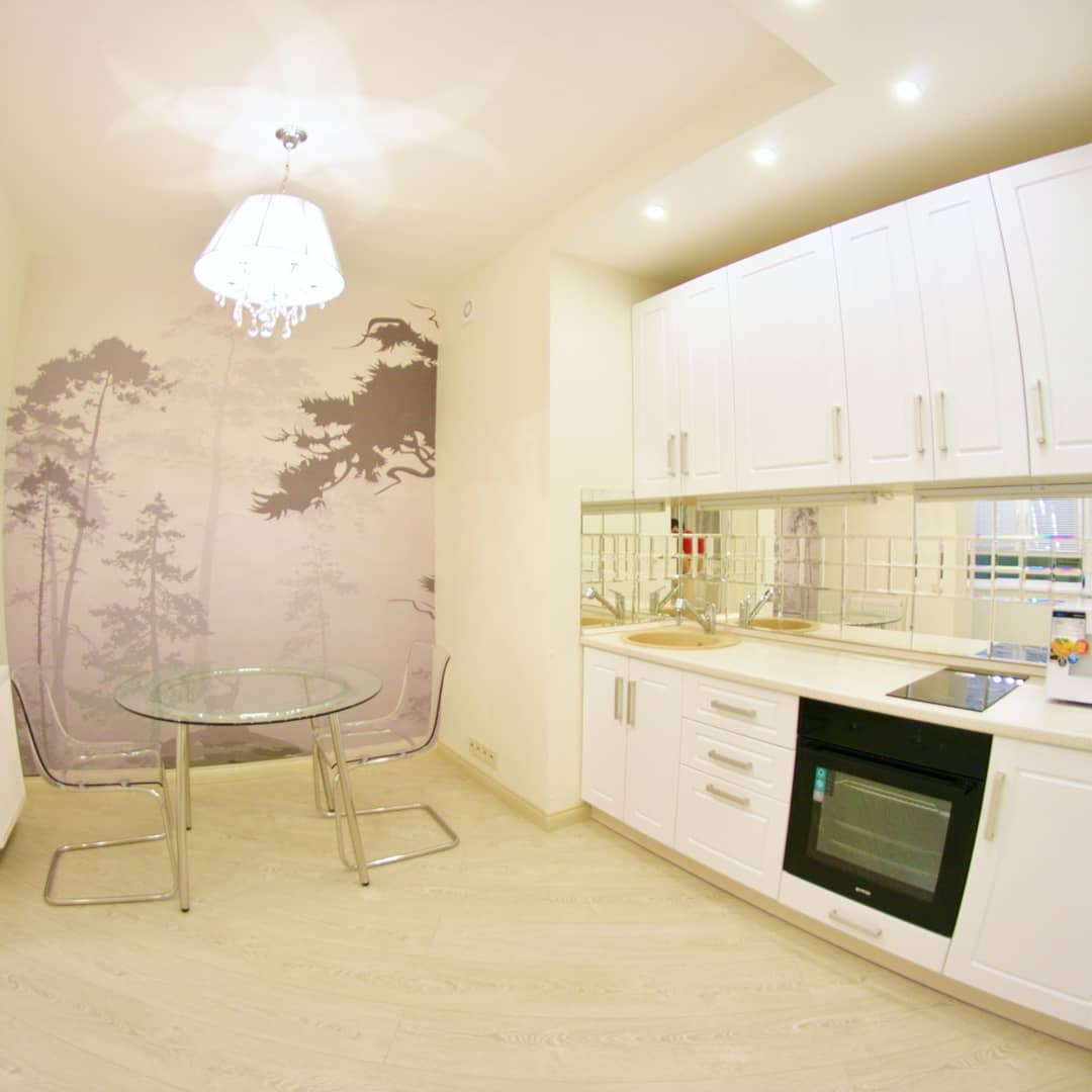 Квартира в теплых тонах