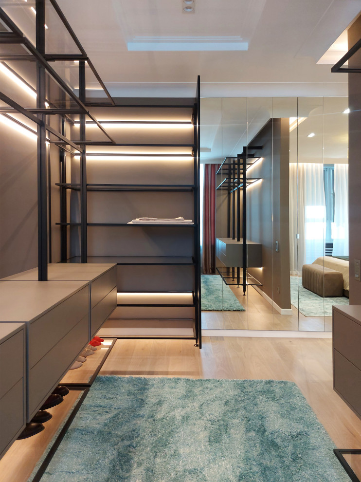 Спальня-гардеробная 32 кв.м. 2022 г. Фото.