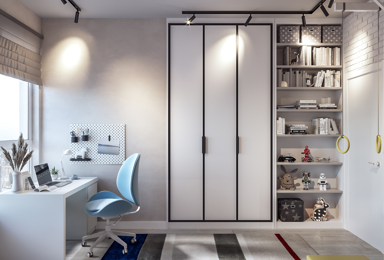 2-комнатная квартира для семьи с одним ребенком. 70м2