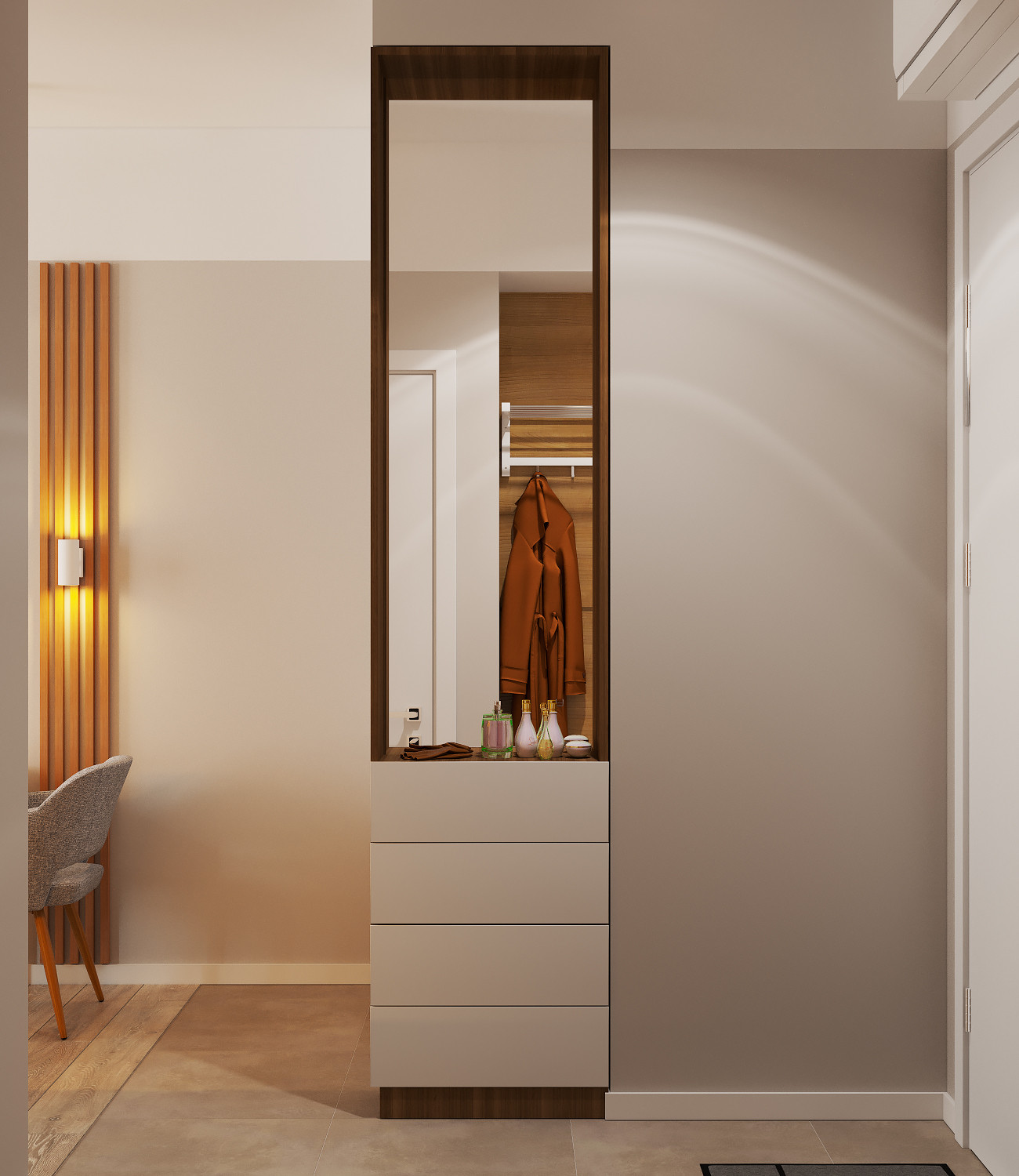 Студия для молодой девушки