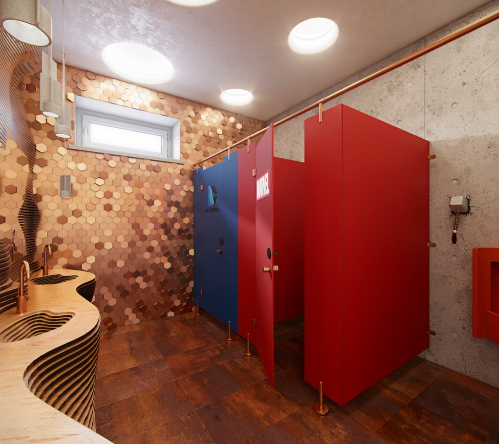 Креативный open space офис IT-компании.