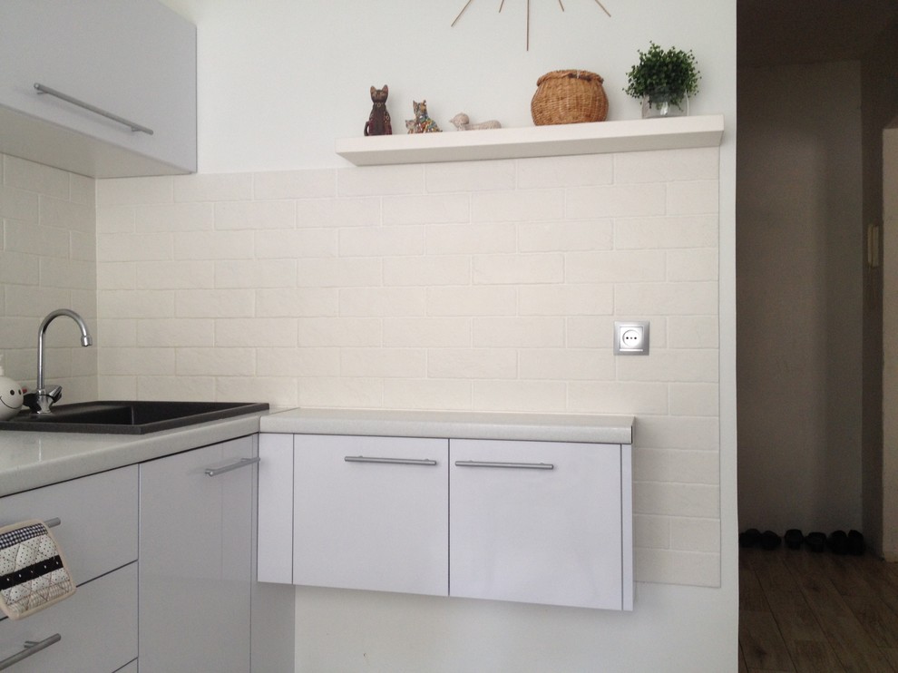 Вариант дизайна маленькой кухни