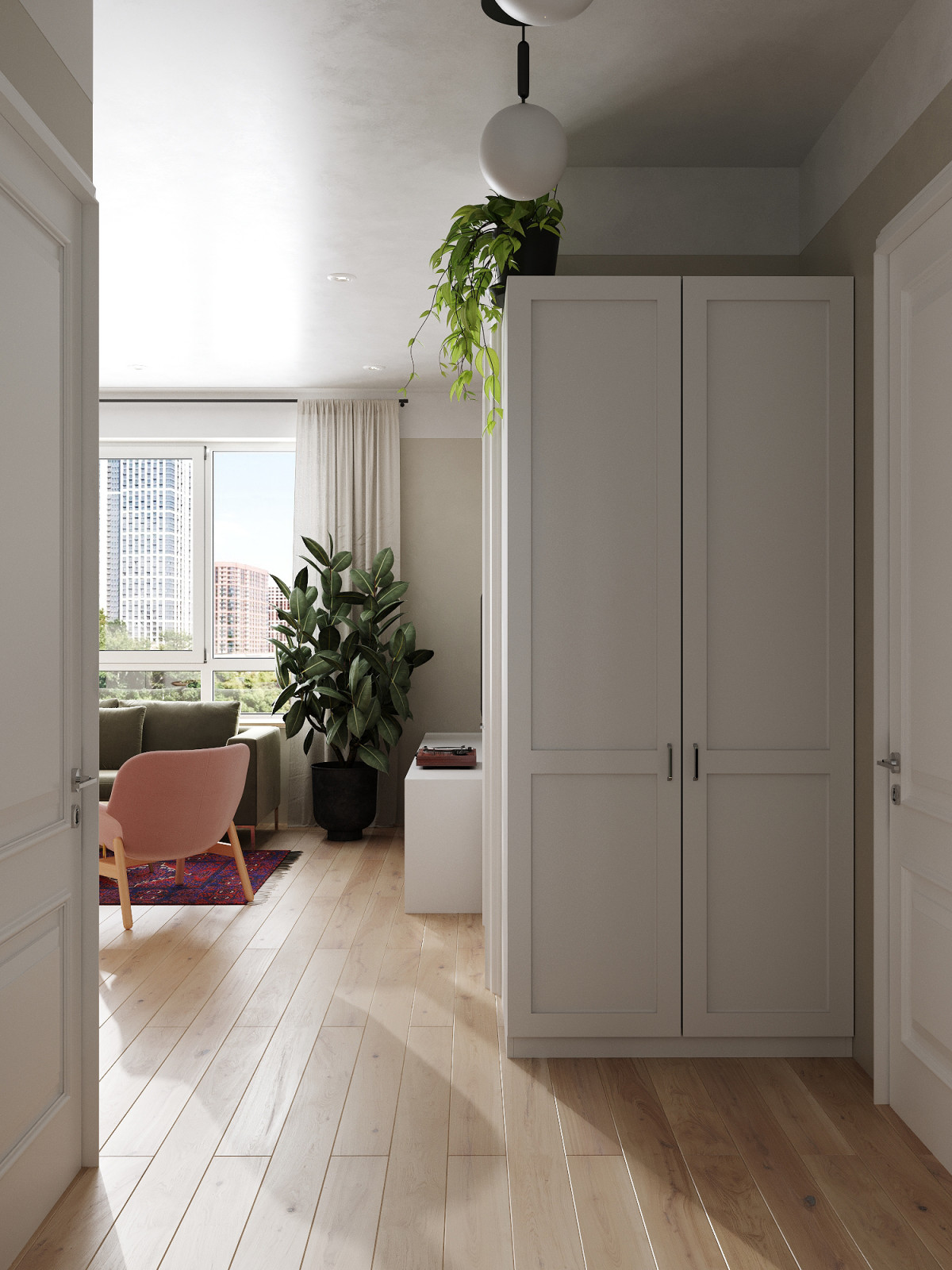 Квартира в ЖК Западный порт с кухней-нишей