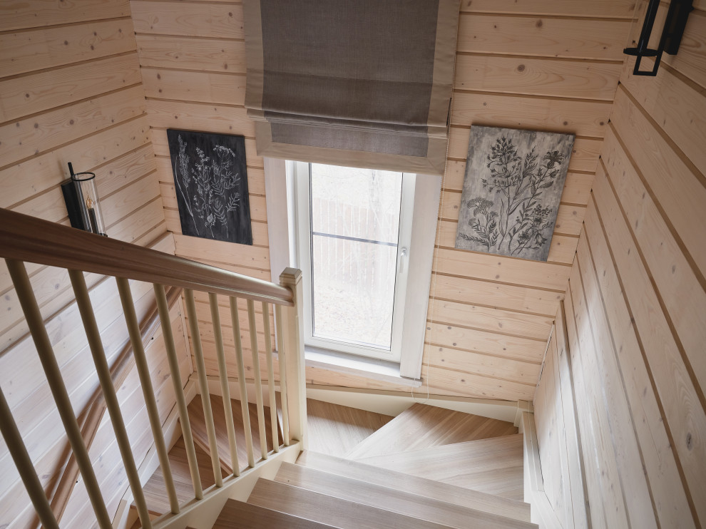 Загородный деревянный дом