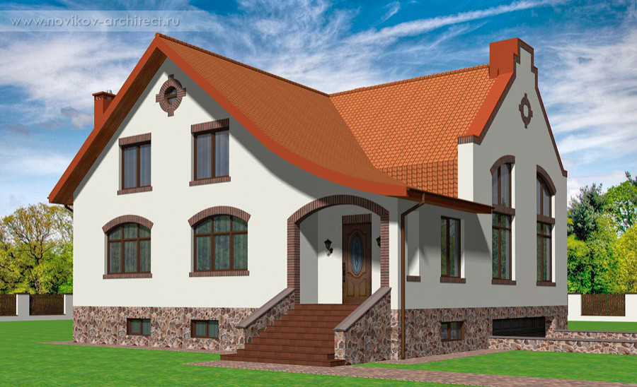 Проект частного дома в Калининграде в историческом стиле