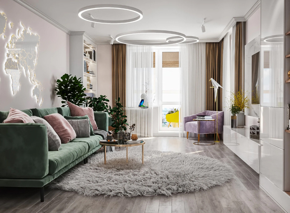 Гостиная 18 кв.м