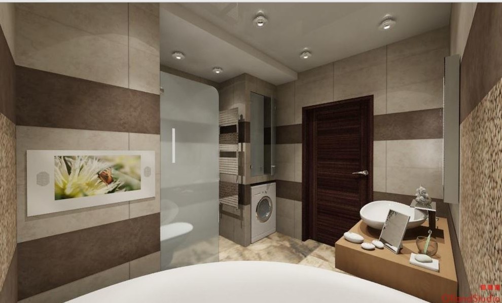 Двухкомнатная квартира - 64 м.кв.