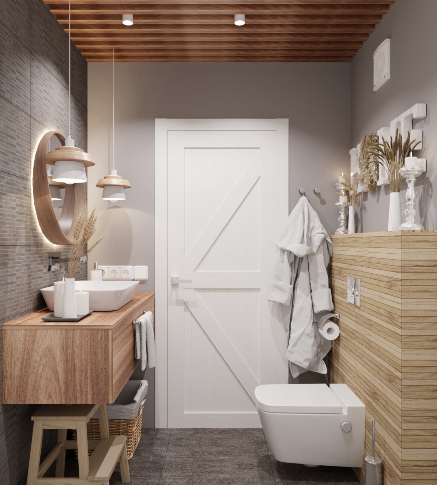 Дизайн раздельного санузла