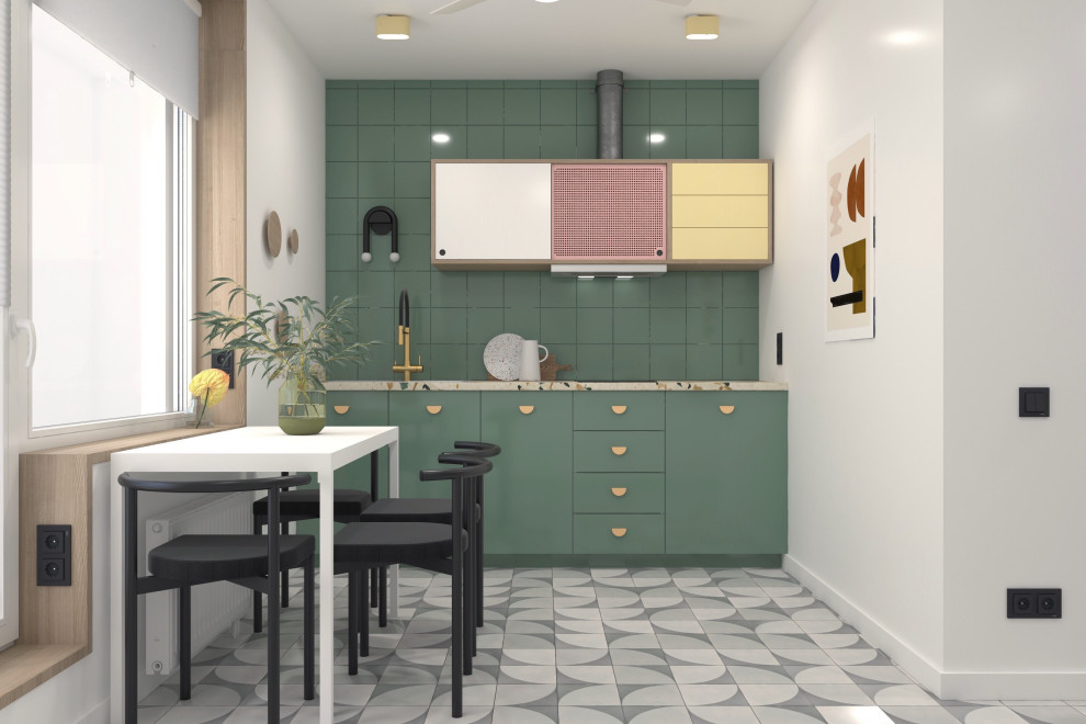 Квартира для пары фотографов в ЖК "Галактика"