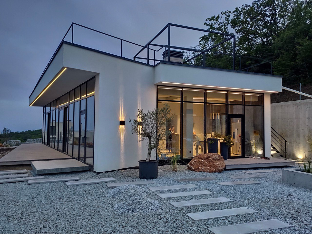 дом с видом на море