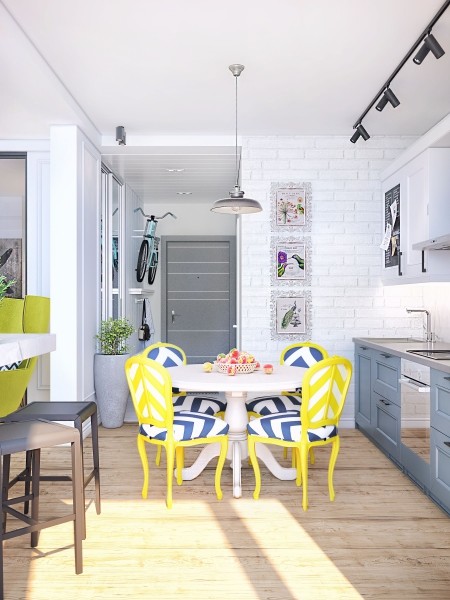 квартира-студия для активных людей