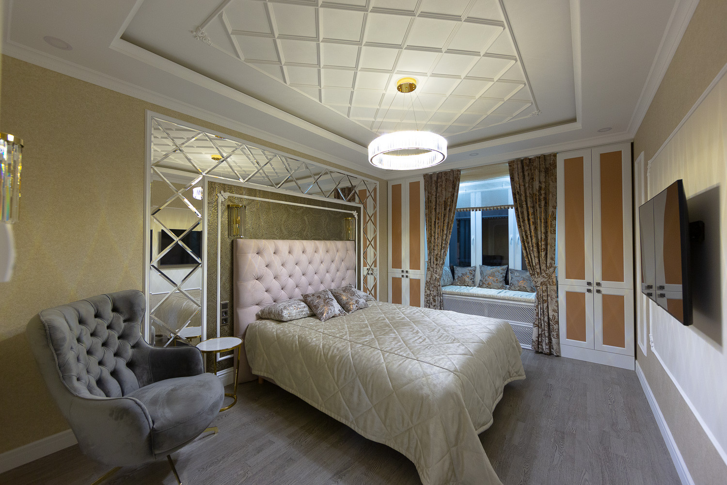 Реализованный проект - фото. Пентхаус "Гермес" ЖК "Цветной Бульвар"