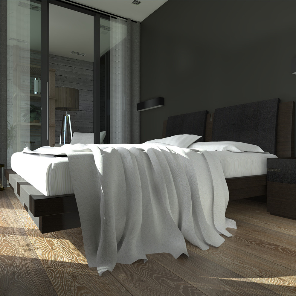 Дом из четырех 40-ft HC морских контейнеров. Интерьер