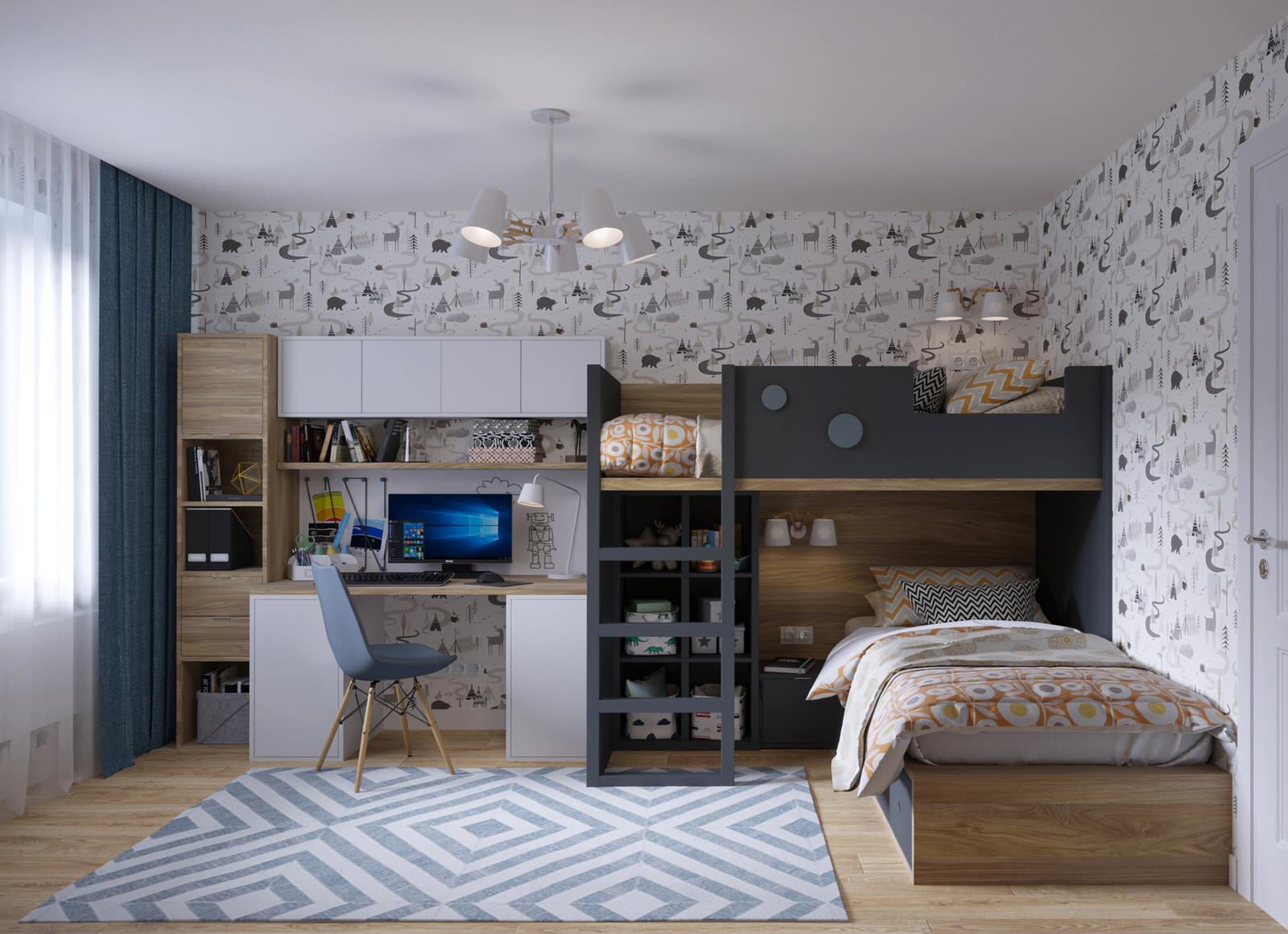 Детская для двух мальчиков