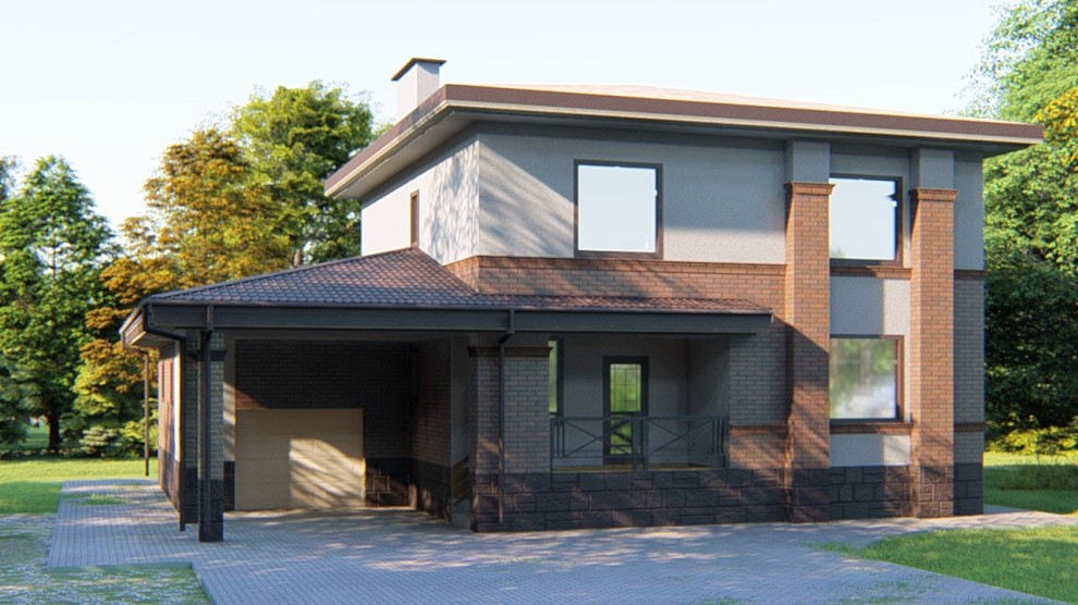 Архитектурные проекты коттеджей, ландшафтный дизайн