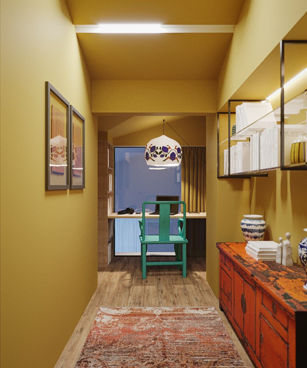 Кабинет. Квартира в ЖК "Ангелово"