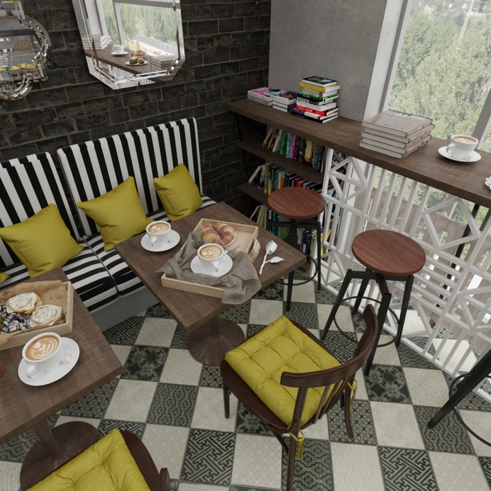 Дизайн-проект интерьера кофейни тот самый PLACE