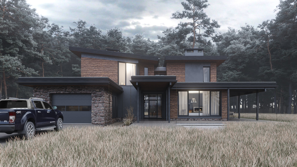 Проект виллы в Московской области