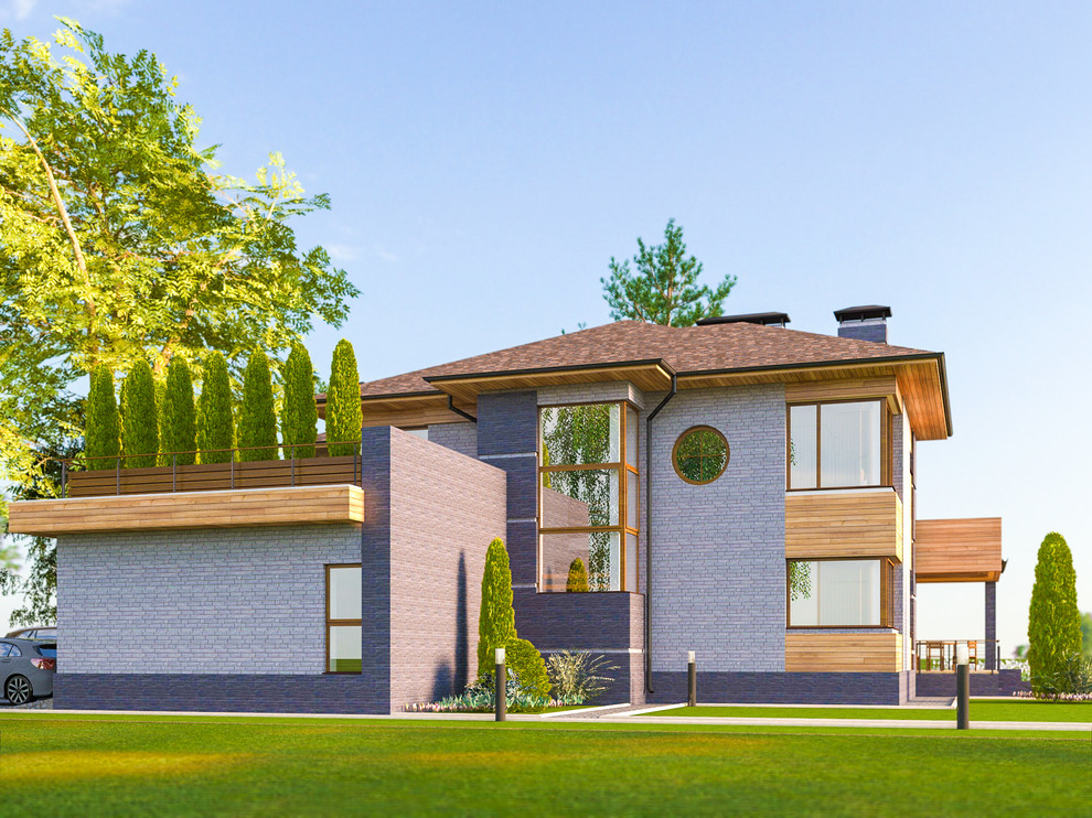 Хайтек- хаус  в   КП "Барвиха Хиллс"