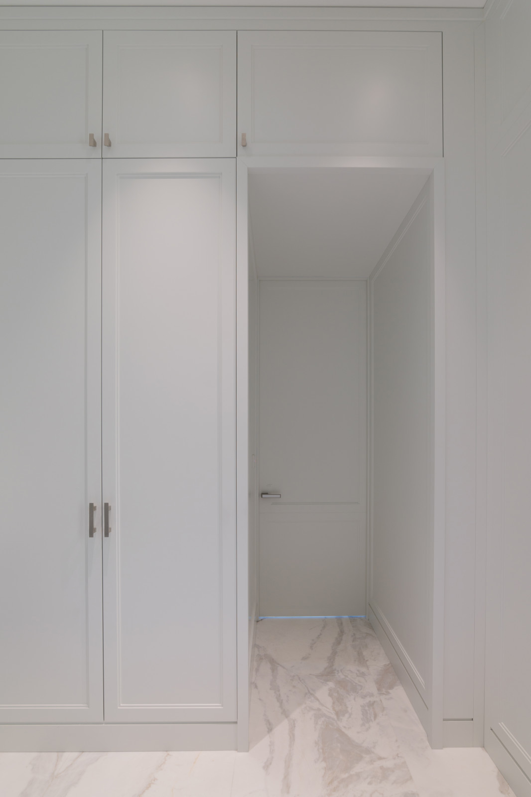 Встроенный шкаф МДФ эмаль матовая