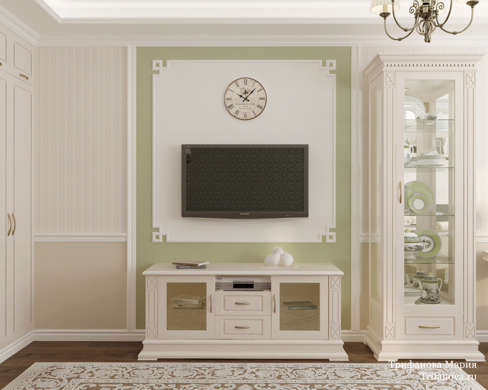 Обложка проекта: Дизайн интерьера трехкомнатной квартиры 80 м² в Марфино