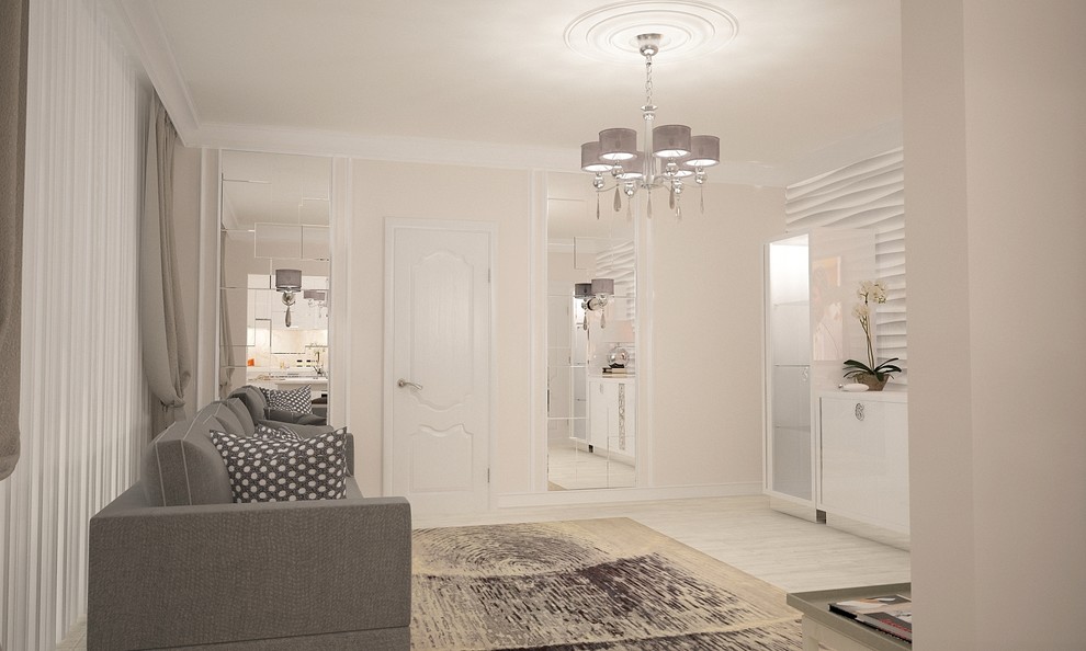 Обложка проекта: Классические мотивы в современном интерьере, г.Красноярск