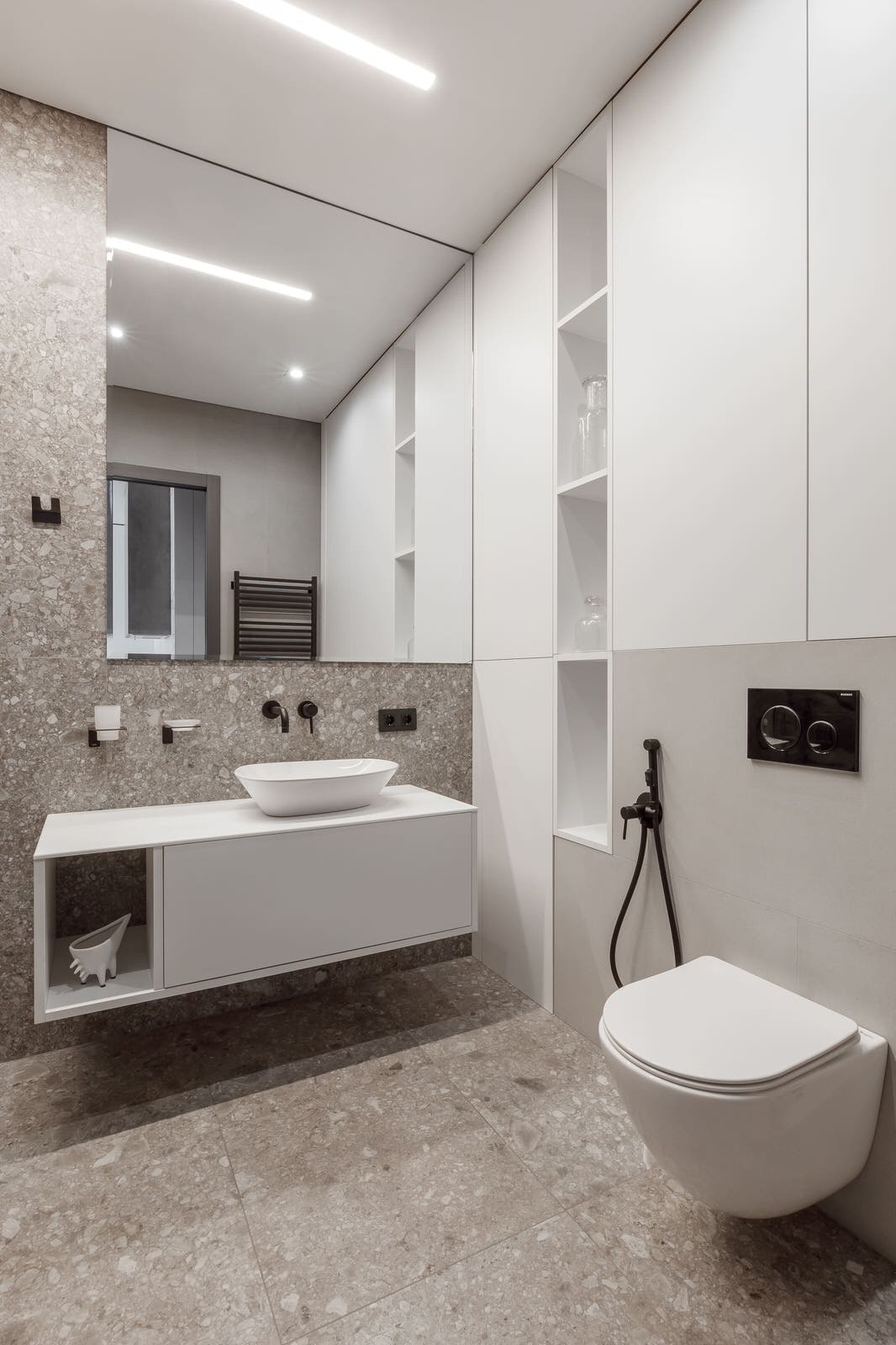 Монолит. Двухуровневая квартира в Москве