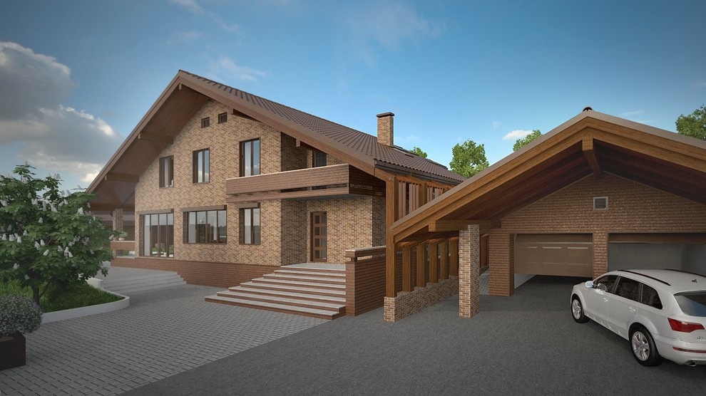 Индивидуальный жилой дом. Казань 2015