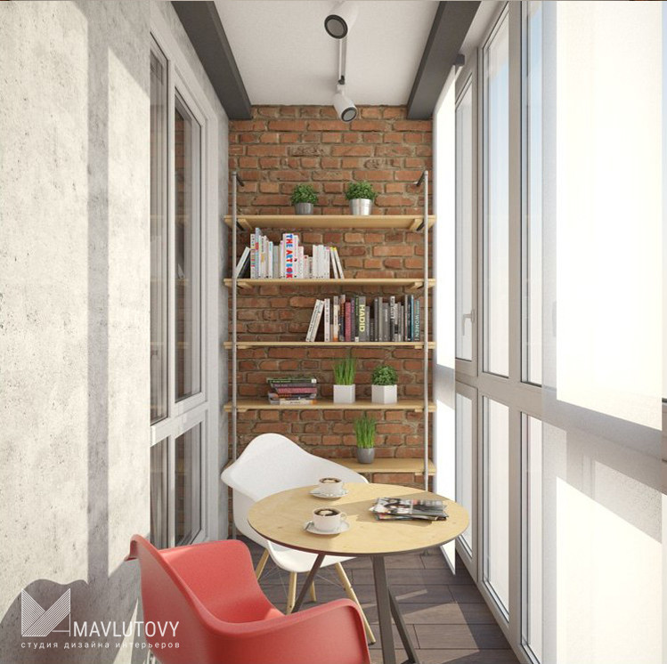 2-комнатная квартира  с элементами стиля лофт в Москве