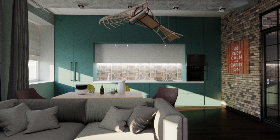 Городской лофт, для городских жителей