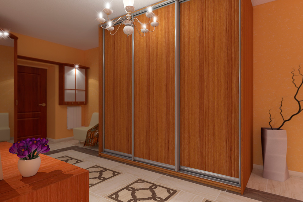 Дизайн-проект прихожей в коттедже