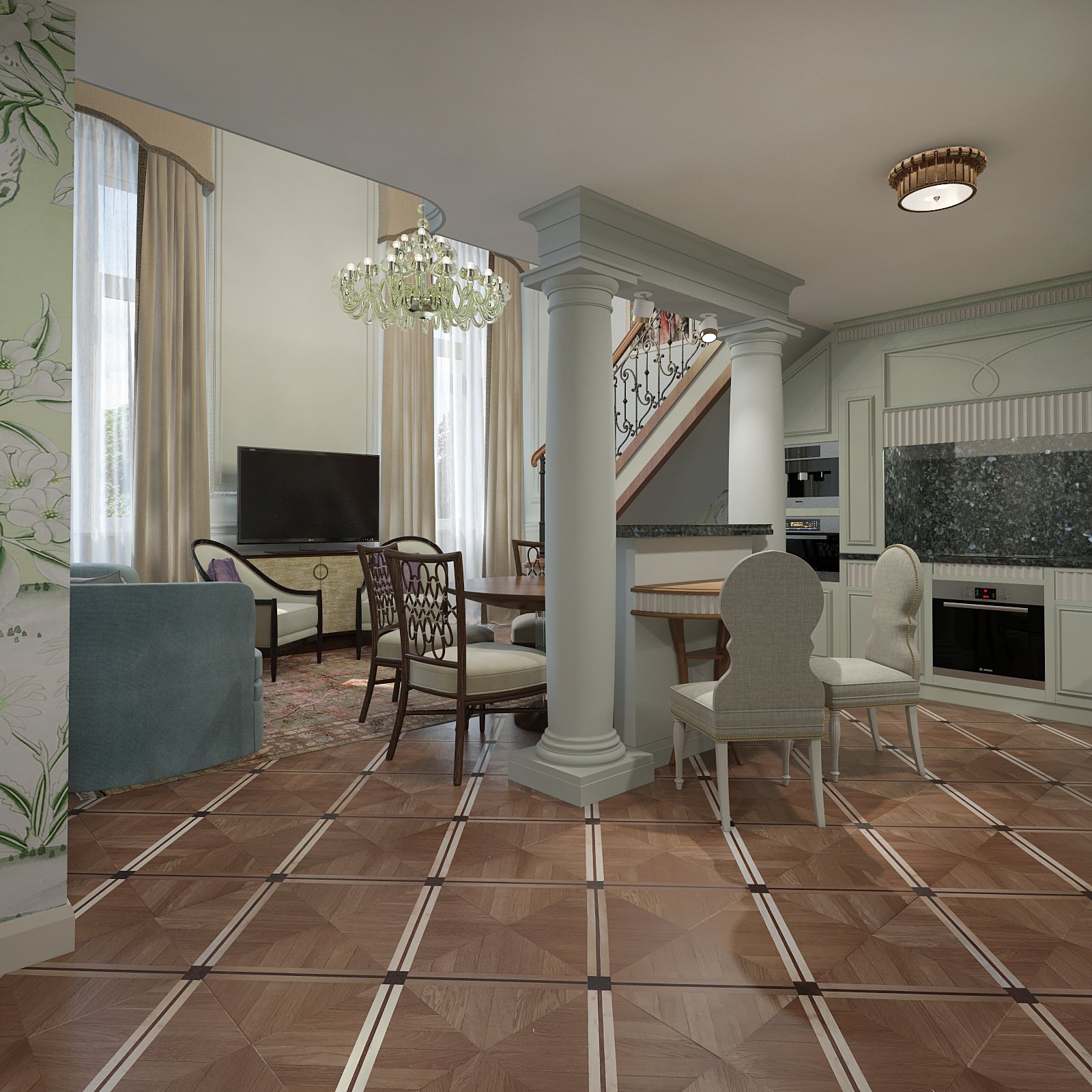 Апартаменты на площади Искусств