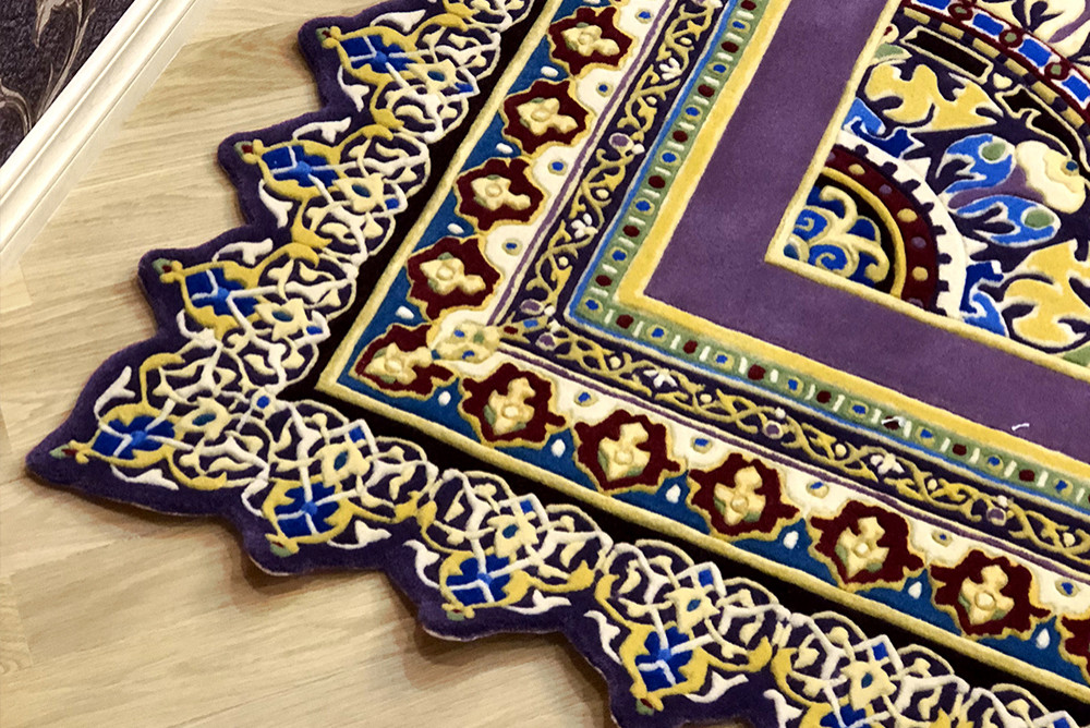 Ковер в кабинет в восточном стиле