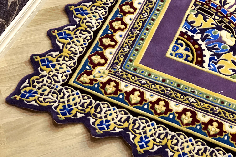 Ковер в кабинет в восточном стиле