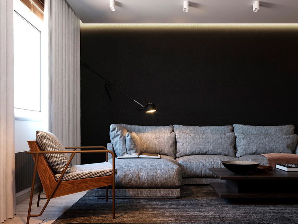 Гостиная в минимализме