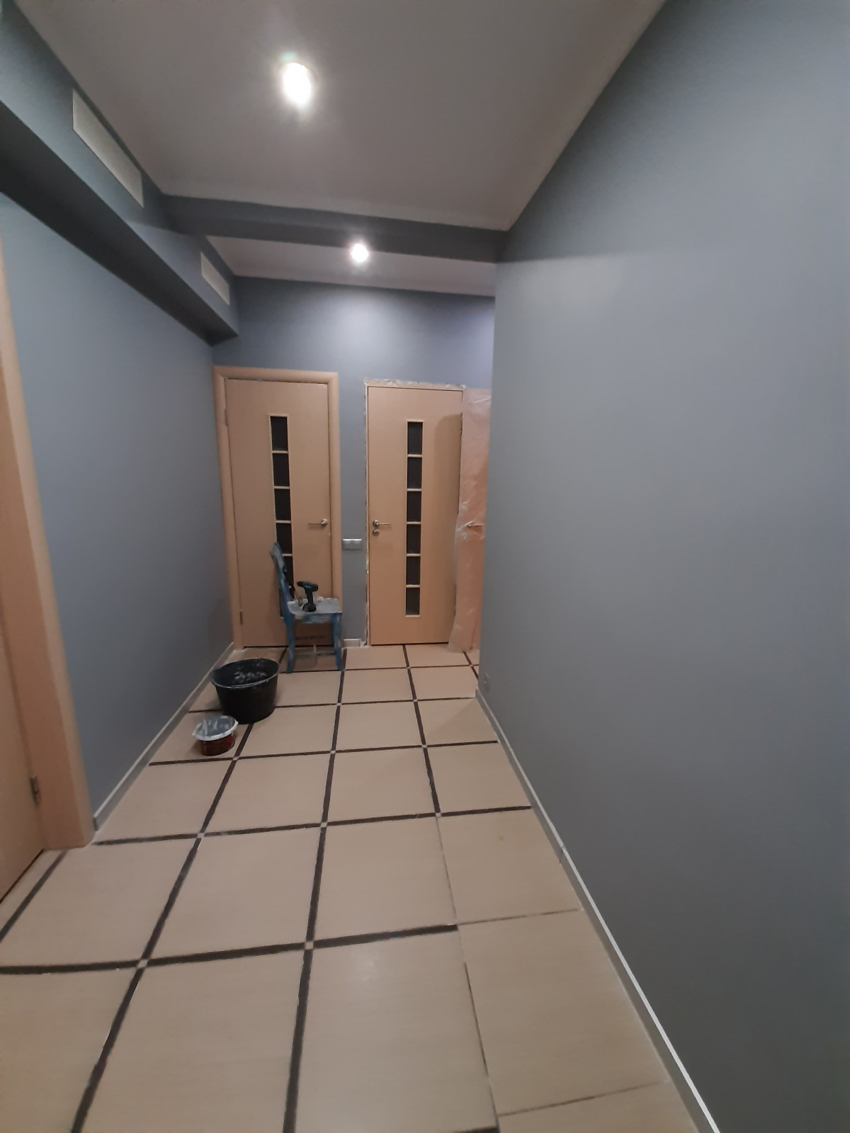 Обложка проекта: Переделка за "ремонтниками" ванной, туалета и прихожей