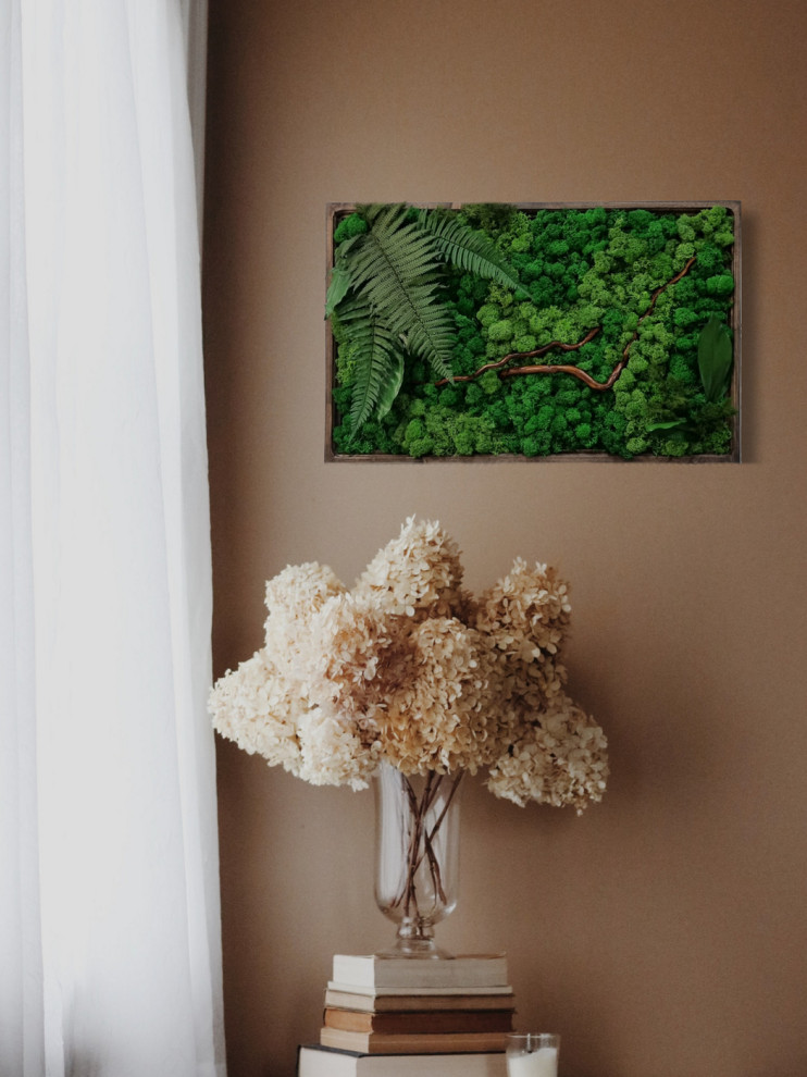 Обложка проекта: Фитокартины из стабилизированного мха