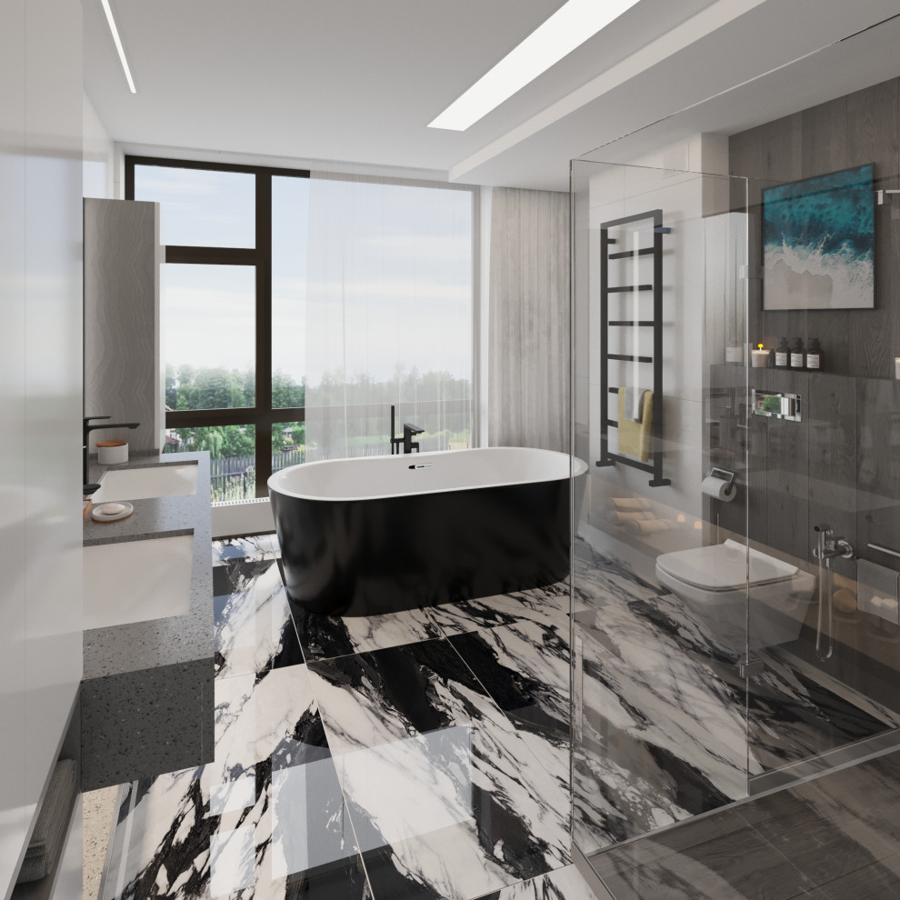 интерьер таунхауса