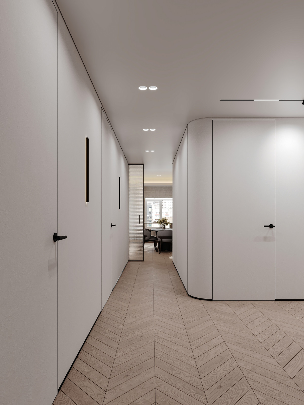 Обложка проекта: Просторная квартира для семьи с ребенком